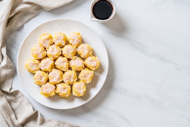 Dumpling à la vapeur de crevettes à la chinoise