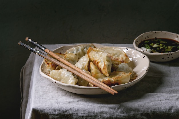 Dumplings Gyozas Potstickers