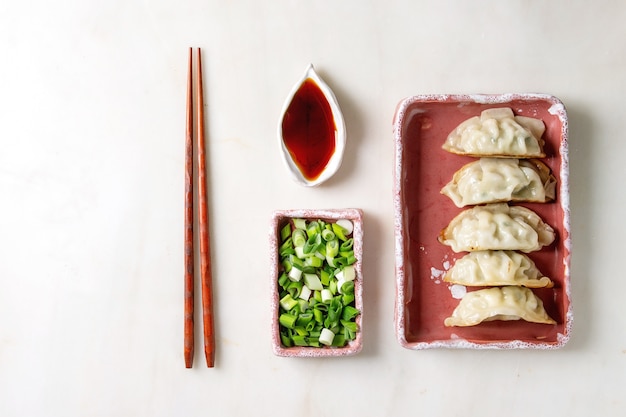 Dumplings Gyozas Potstickers