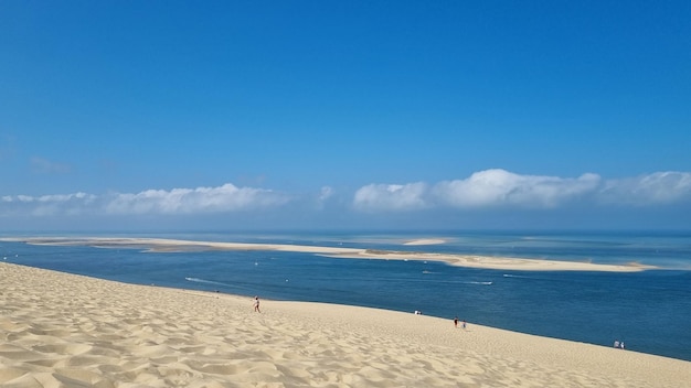 Photo dune du pilat. arcachon france océan atlantique