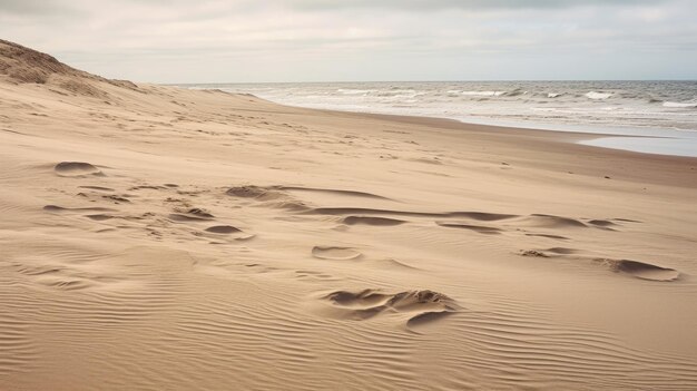 Les dunes de sable côtières