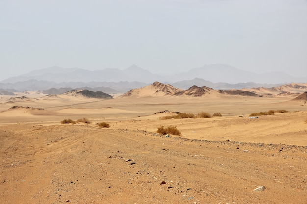 Dunes de sable dans le désert d'Arabie saoudite