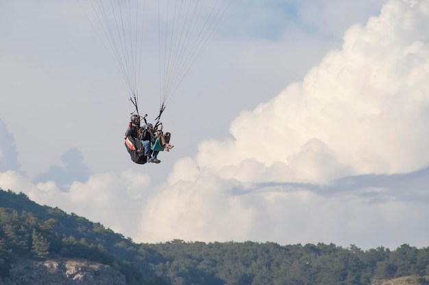 Duo biplace parapente