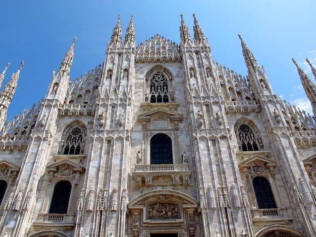 Duomo la cathédrale de Milan Italie