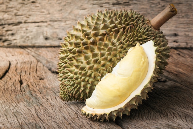 Durian mûri et frais