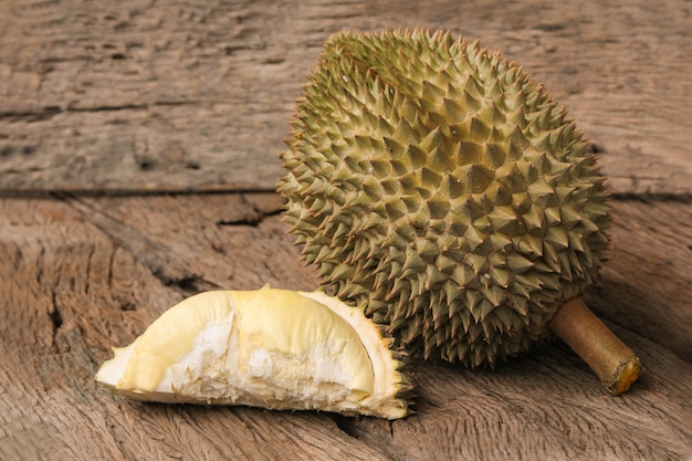 Durian mûri et frais