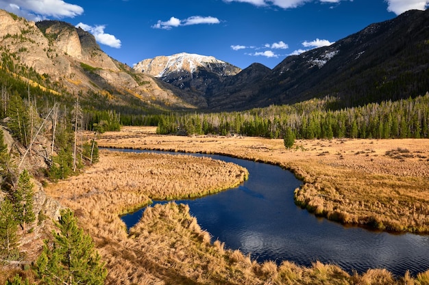 East Inlet Creek dans le parc national des Rocheuses