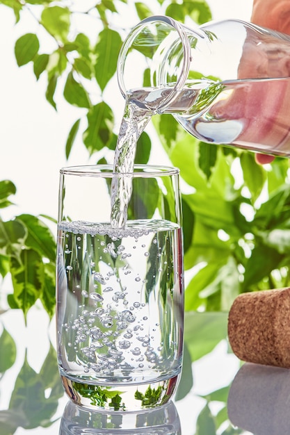 L'eau dans un verre