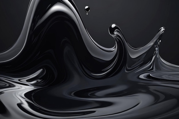 Photo l'eau graphiques abstraits fluides formes ondulées formes courbes formes créatives fond graphique violet