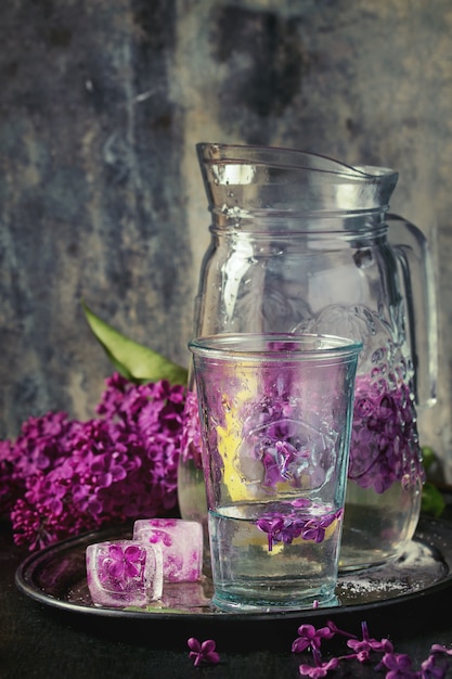 Eau de lilas au citron