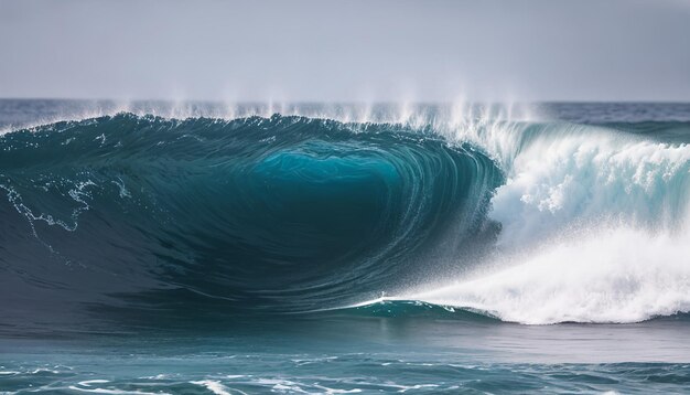 Eau de mer surface de l'eau de surf des vagues océaniques