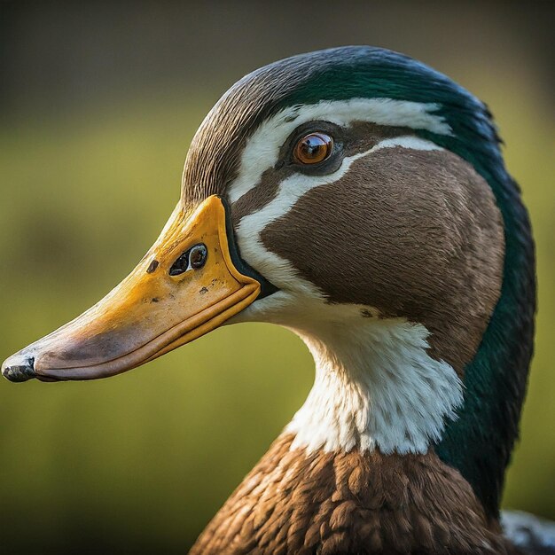 Des eaux embrasse le canard prend vol dans l'inconnu