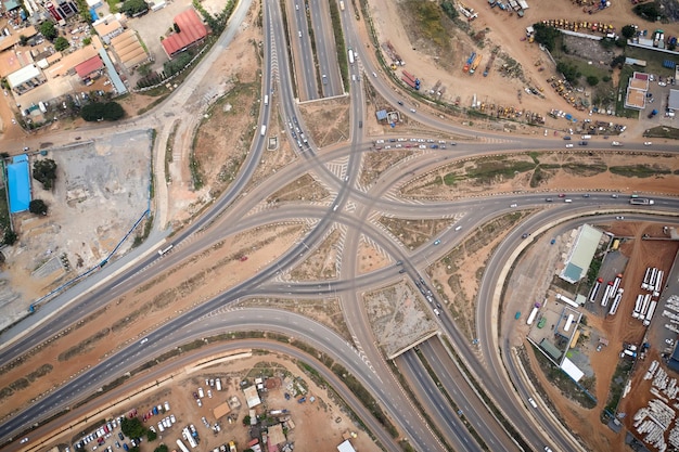 Photo Échangeur d'autoroute de tema au ghana