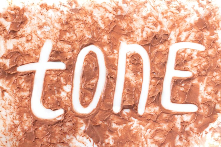 Photo échantillon de fond de texture crème ton fond de teint