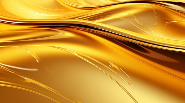 Éclaboussures et gouttes d'huile liquide Olive fraîche ou huile moteur eco nature couleur dorée gros plan Jaune brillant Huile cosmétique ou Essence cosmétique Goutte liquide rendu 3d