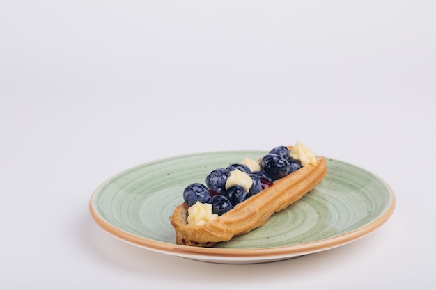 Eclair de gâteau brassé