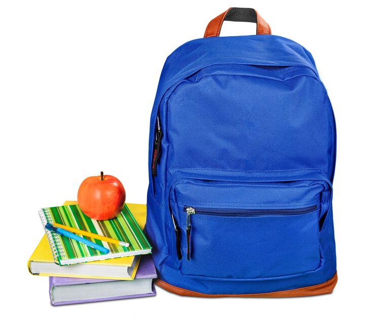 Photo école, sac à dos, routard.