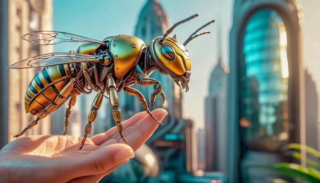 l'écologie des abeilles robotisées et le concept de protection de l'environnement