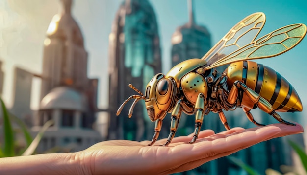 l'écologie des abeilles robotisées et le concept de protection de l'environnement