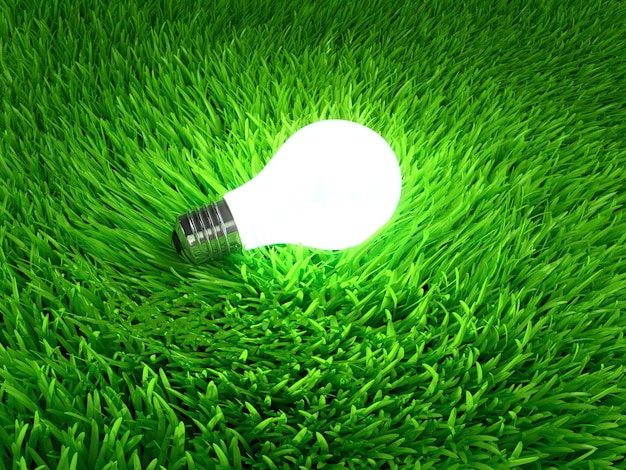 Photo d'économie d'énergie ampoule