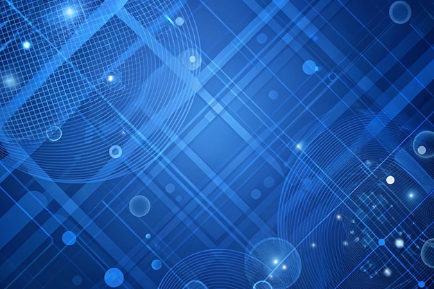 économiseur d'écran bleu classique abstrait