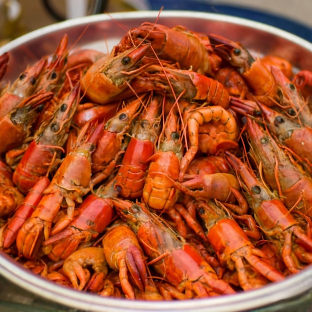 Des écorceaux bouillis délicieux offrent une sensation de fruits de mer succulents