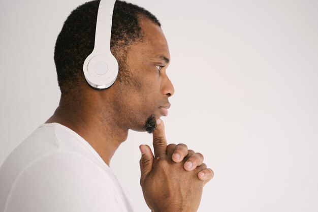 Photo Écoute de morceaux préférés, passionné de musique