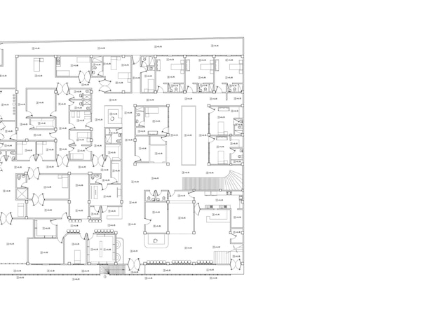 Photo Écrire un plan d'architecture pour la construction.