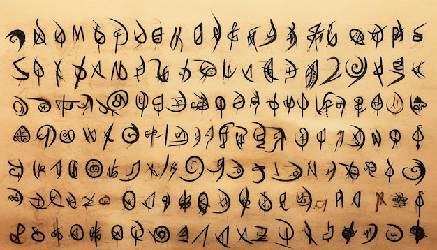 une écriture étrangère un étrange système d'écriture syllabique