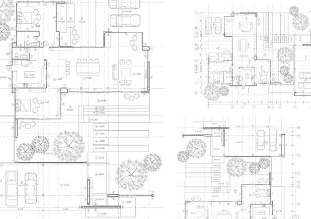 Écrivez un plan d'architecture pour le bâtiment