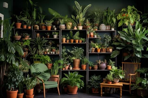 Eden intérieur Une galerie de verdure