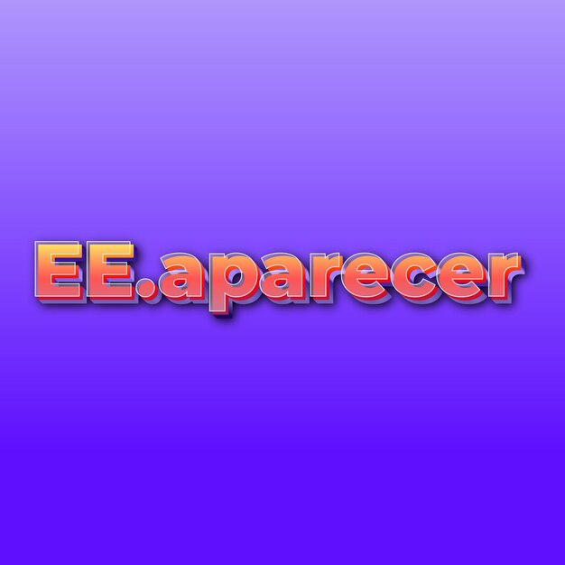 EEaparecerText effet JPG dégradé violet fond carte photo