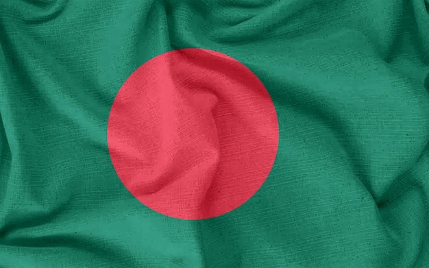Effet du drapeau national du Bangladesh