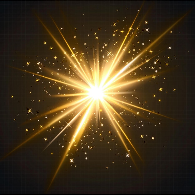 Effet de flamme lumineuse Arrière-plan