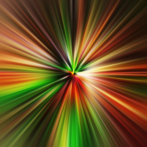 Effet de mouvement de zoom coloré Arrière-plan abstrait Lignes de couleur Arrière-plane et bannière de texture colorée Motif de gradient multicolore et papier peint texturé