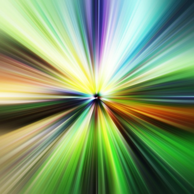 Effet de mouvement de zoom coloré Arrière-plan abstrait Lignes de couleur Arrière-plane et bannière de texture colorée Motif de gradient multicolore et papier peint texturé