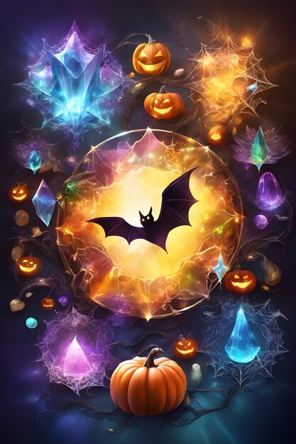 Effet des objets de la nuit d'Halloween