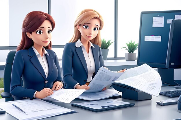 L'efficacité déchaînée Les femmes d'affaires adoptent la gestion des documents Opérations sans papier