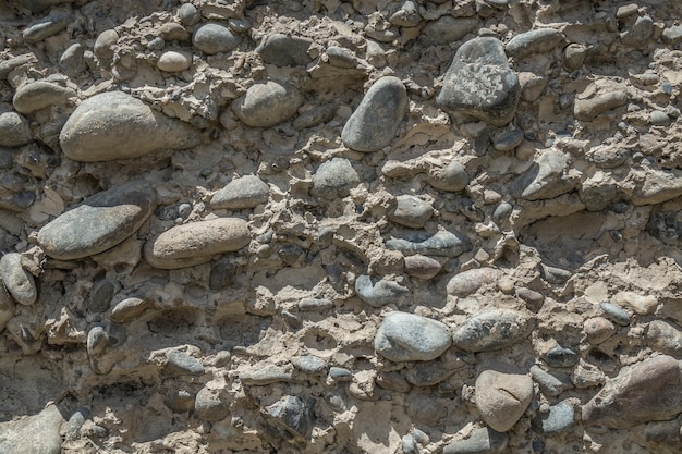 Effondrement de la surface de béton rugueux en arrière-plan