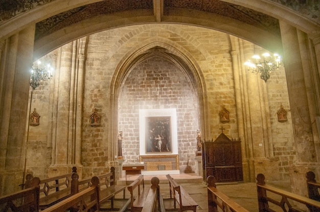 L'église archiprêtre de Santa Maria la Mayor à Morella xA