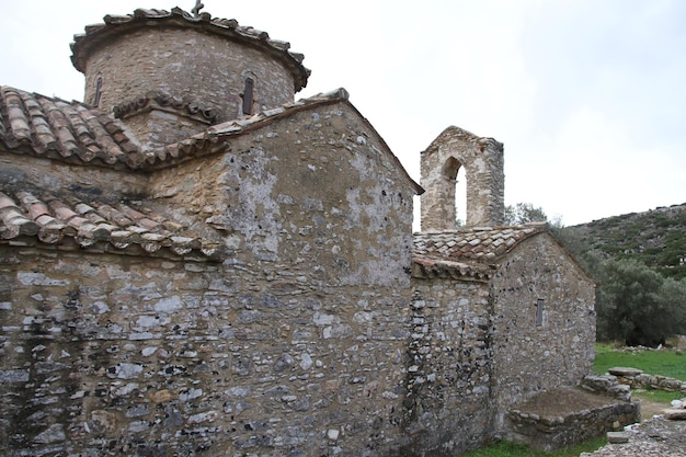 Église byzantine à Naxos Grèce