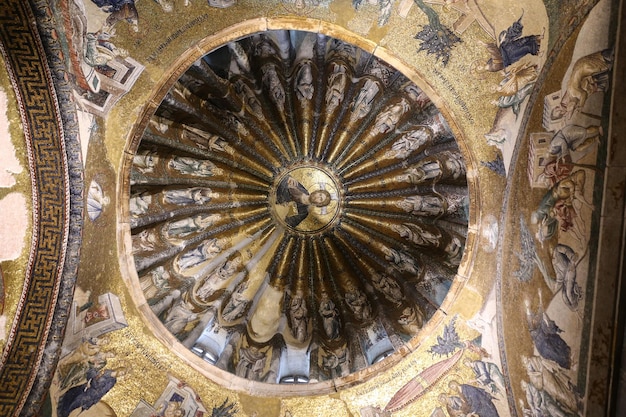 Photo Église chora à istanbul turquie