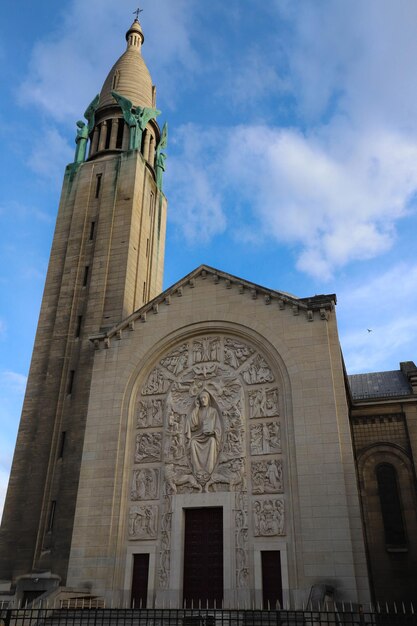 L'église du Sacré Coeur est le monument de la commune de Gentilly France