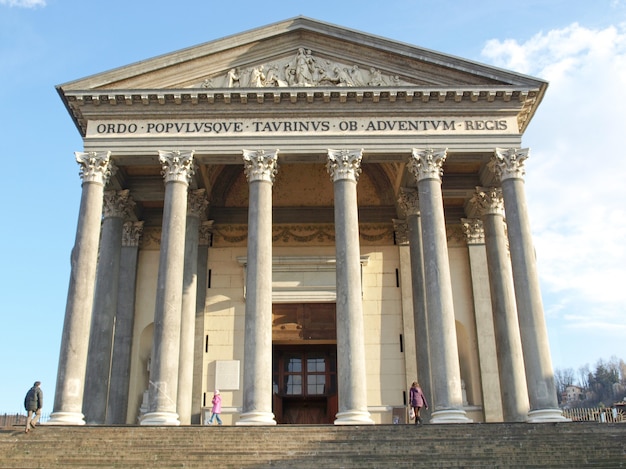 L'église Gran Madre à Turin