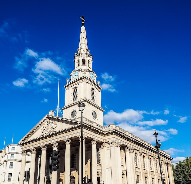 Photo Église hdr st martin à londres