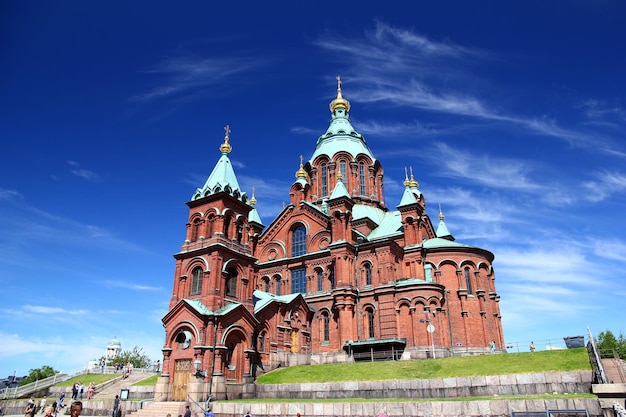 L'église d'Helsinki en Finlande