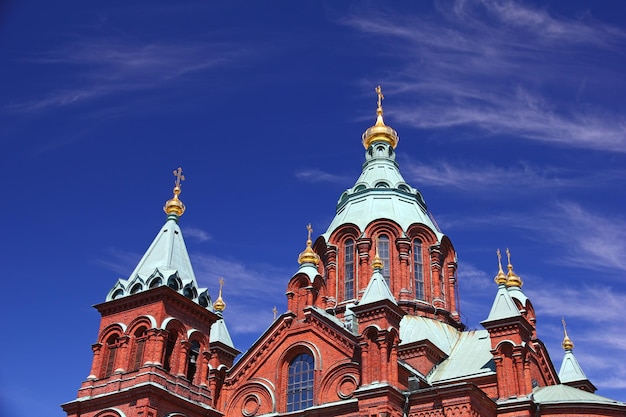 L'église d'Helsinki en Finlande