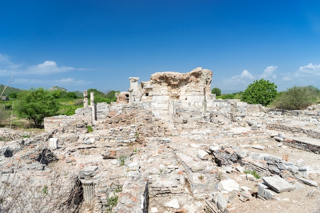 L'église de Marie (l'église du Conseil) dans l'ancienne ville d'Éphèse à Selcuk, Turquie