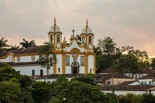 Église Matriz De Santo Antonio, Ville Coloniale De Tiradentes, état Du Minas Gerais, Brésil