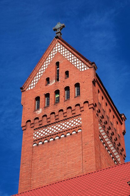 Photo l'église de minsk, en biélorussie